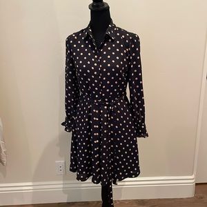 NWOT BR Navy Shirt Dress